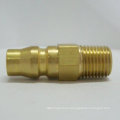 Brass, steel brushed nickle plating-Japanese Quick Coupling